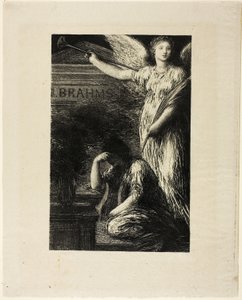 A J. Brahms da Ignace Henri Jean Fantin Latour