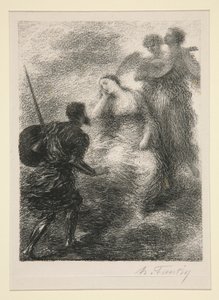 Visione di Oberon da Ignace Henri Jean Fantin Latour