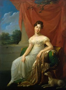 Ritratto di Sofia Apraxina, 1818 da Henri Françoiss Riesener