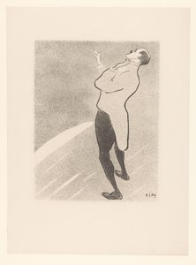 Ritratto del cabarettista Kam-Hill