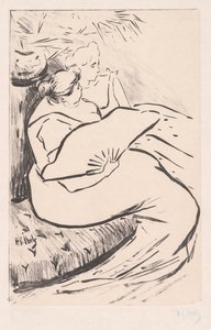 Donna Seduta da Henri Gabriel Ibels
