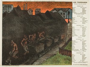 Settima rappresentazione: Les Tisserands, per Le Théatre Libre da Henri Gabriel Ibels