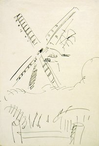 Mulino a vento da Henri Gaudier Brzeska