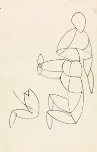 Studio di figura da Henri Gaudier Brzeska