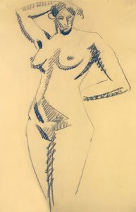 Nudo femminile scultoreo