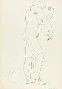 Figura femminile in piedi da Henri Gaudier Brzeska