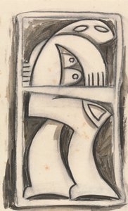 Figura femminile in piedi da Henri Gaudier Brzeska