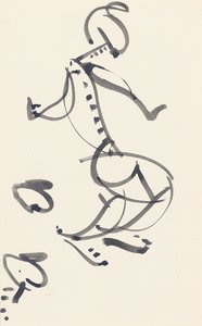 Studio per "Red Stone Dancer" da Henri Gaudier Brzeska