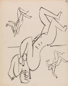 Tre Studi per una Figura Femminile da Henri Gaudier Brzeska