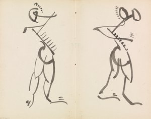 Due Figure Danzanti da Henri Gaudier Brzeska