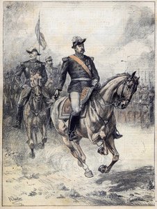 Generale Felix Gustave (Felix-Gustave) Saussier (1828-1905) nel 1892 dopo l