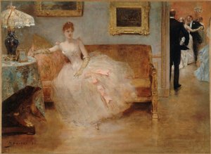 Il ballo, 1890 da Henri Gervex