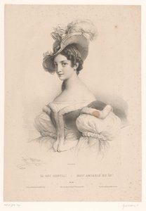 Giovane donna con pensieri amorosi
