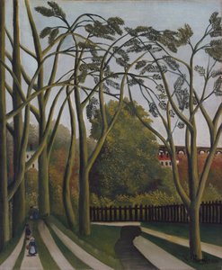 Le rive della Bièvre vicino a Bicêtre da Henri J.F. Rousseau