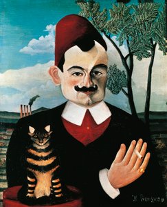 Ritratto di Pierre Loti, pseudonimo di Louis Marie Julien Viaud, scrittore francese da Henri J.F. Rousseau