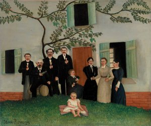 La famiglia da Henri J.F. 1844 1910 Rousseau