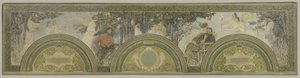 Schizzo per il salone d