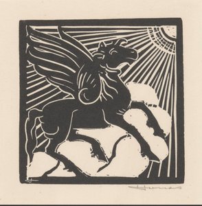 Cavallo alato da Henri Jonas (signed by artist)