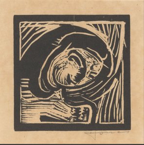Testa di una figura da Henri Jonas (signed by artist)