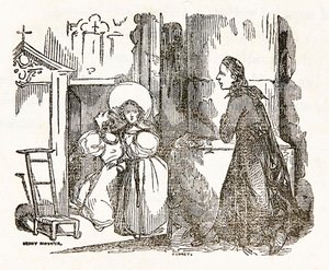 Le Rouge et le Noir di Stendhal (Marie-Henri Beyle) pagina del titolo dal Libro 1 da Henri Joseph Dubouchet