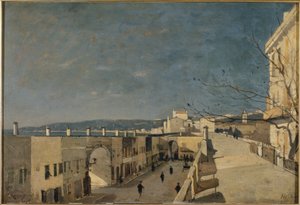 Un molo a Nizza, Les Ponchettes da Henri Joseph Harpignies