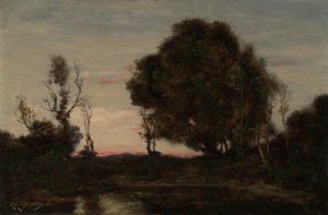 Paesaggio al crepuscolo