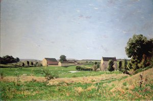 Paesaggio a Saulce, Yonne da Henri Joseph Harpignies