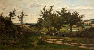 Paesaggio, 1886 da Henri Joseph Harpignies