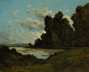 Il Fiume Loira a Nevers da Henri Joseph Harpignies