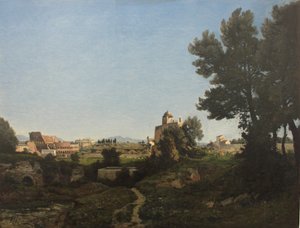 Veduta di Roma dal Palatino, 1865