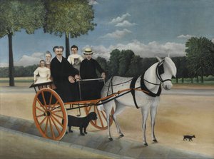 Il carro del vecchio Junier da Henri Julien Félix Rousseau