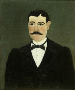 Ritratto di Frumence Biche in abiti civili, ca 1891 da Henri Julien Félix Rousseau