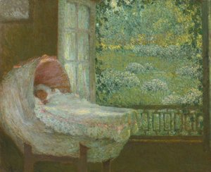 La culla, 1905 da Henri Le Sidaner