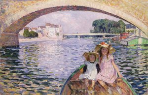 In barca, 1903