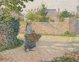 Contadina che torna al villaggio, 1893