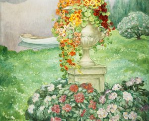Il giardino, c.1913 da Henri Lebasque