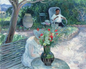 Il giardino di Pradet, c.1923 da Henri Lebasque