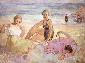 Tre donne sulla spiaggia