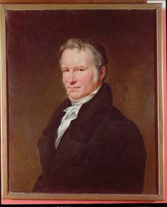 Barone Alexander von Humboldt (1769-1859) c.1835 da Henri Lehmann
