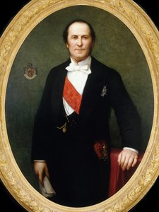 Ritratto di Georges-Eugène Baron Haussmann da Henri Lehmann