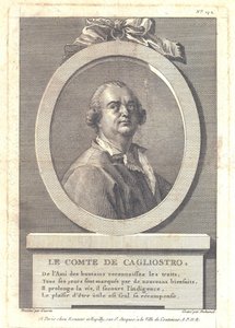 Conte Alessandro di Cagliostro 1743-1795, 1781