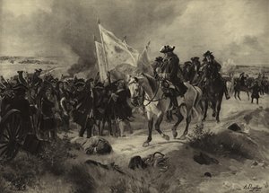 Battaglia di Ramillies, 1706 (incisione)