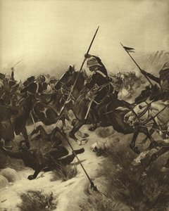 Battaglia di Ulundi, 1879 da Henri Louis Dupray