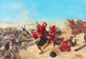 The Black Watch alla Battaglia di Tel-el-Kebir il 13 settembre