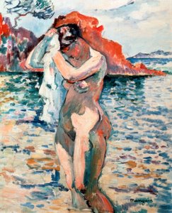 Un bagnante, 1906 da Henri Manguin