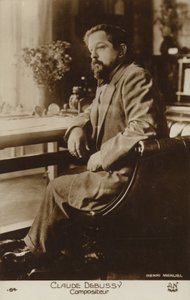 Claude Debussy, compositore francese (1862-1918)