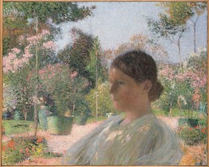 Nel giardino, ca 1904 da Henri Martin