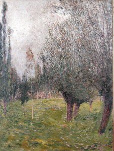 Paesaggio con alberi da Henri Martin