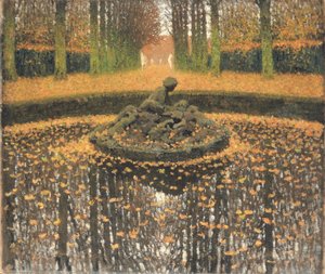 Le bassin de la Reine, Versailles, c.1920