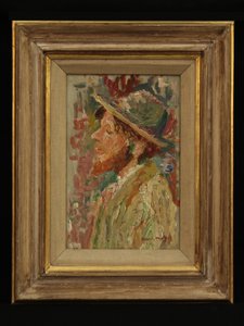 Autoritratto, c.1900 da Henri Martin